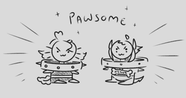 Axo: Art by LewdPeachy