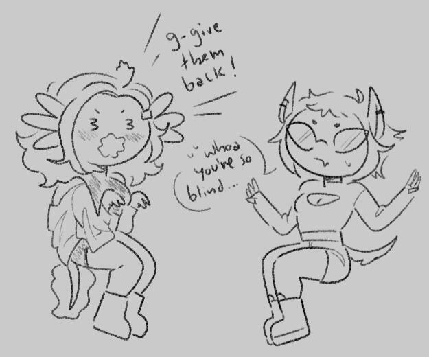 Axo: Art by LewdPeachy