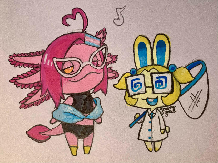 Axo: Art by GroovyGecko!