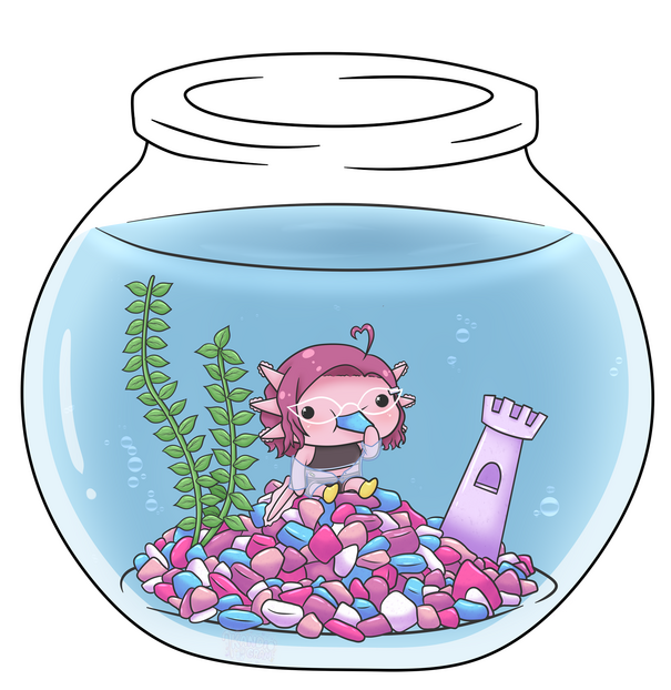 Axo: Commission Art By KandiGram!