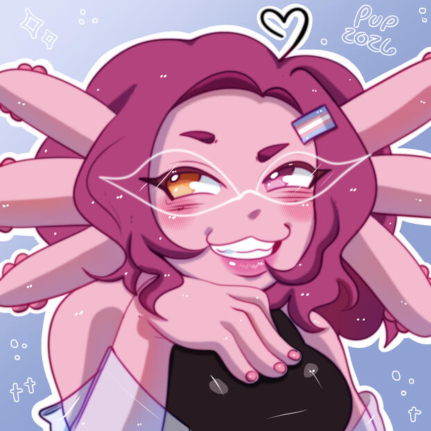 Axo: Commission Art by Puptergeists