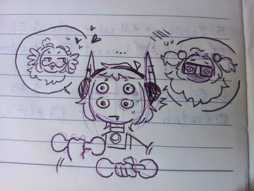 Axo: Art by LewdPeachy