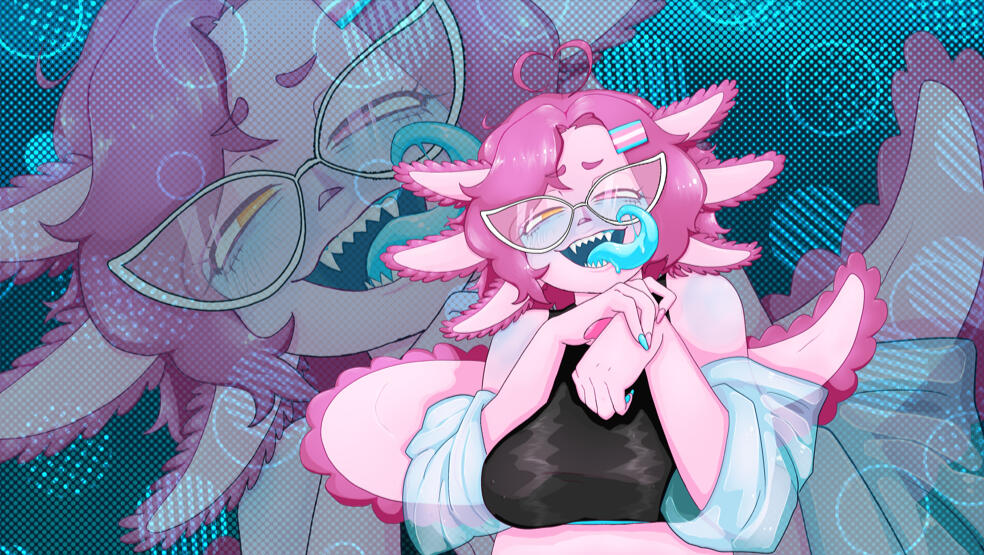 Axo: Art Commission by GroovyGecko!