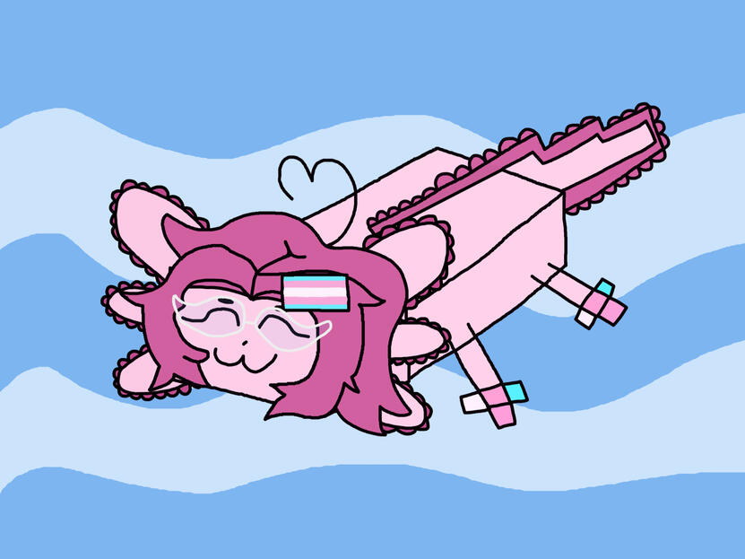 Axo: Art by Theomegaruby!