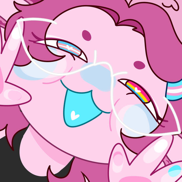 Axo: Art Commission by LewdPeachy