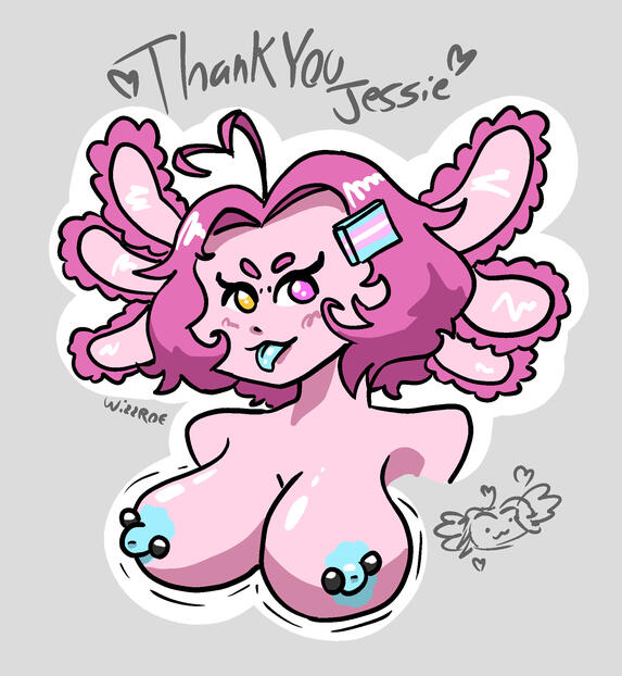 Axo: Art by Wizzoe!