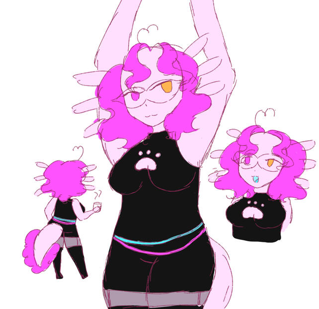 Axo: Art by Nymphy Daisy!