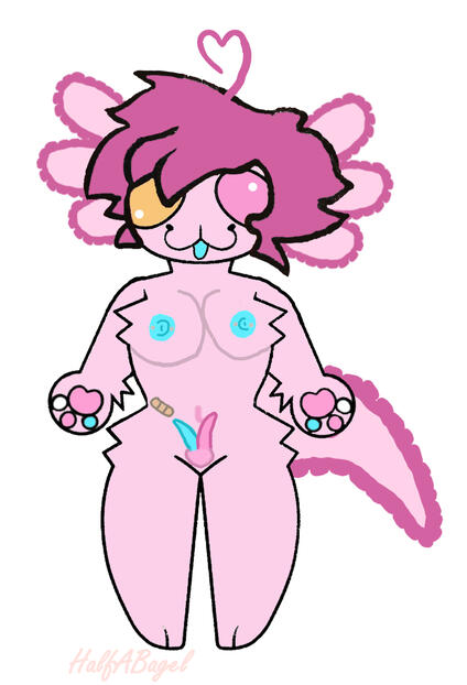 Axo: Art by Halfabagel!
